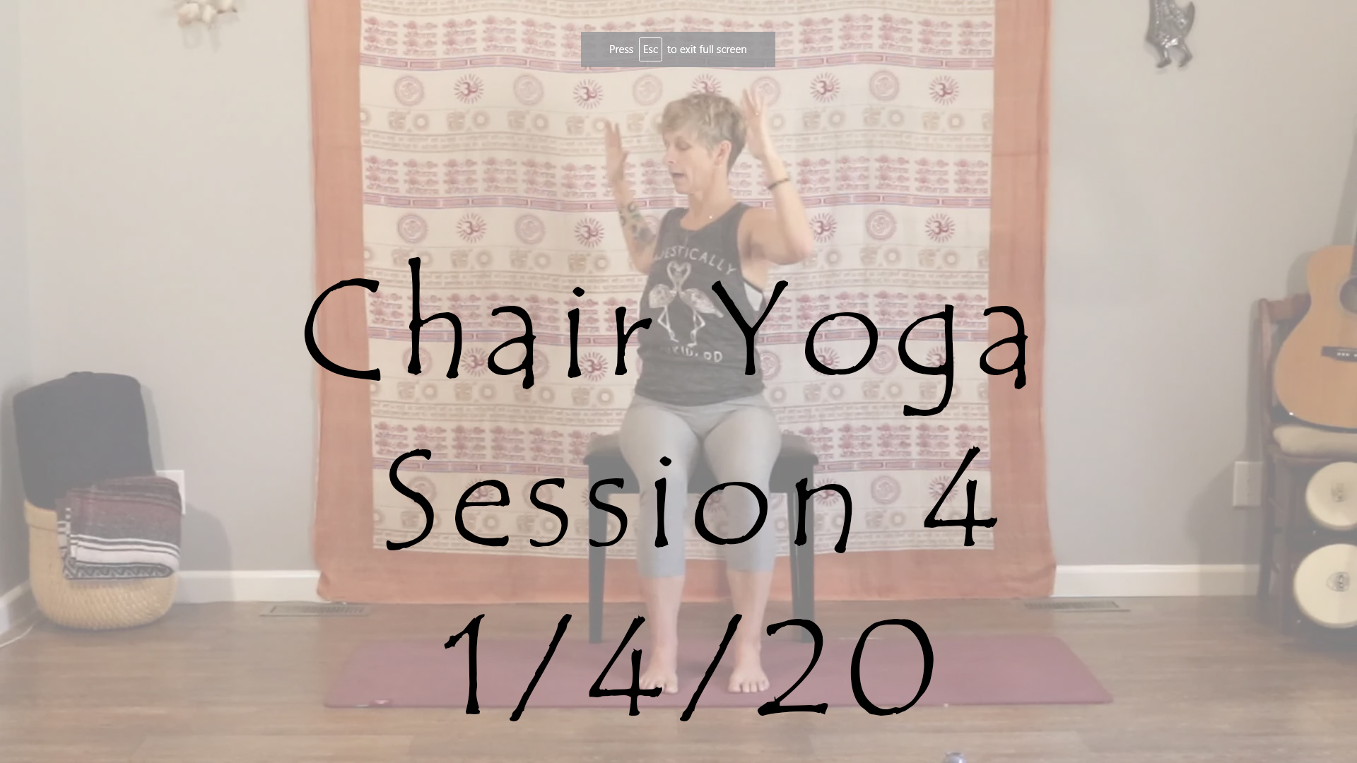 Chair Session 4 - All Level