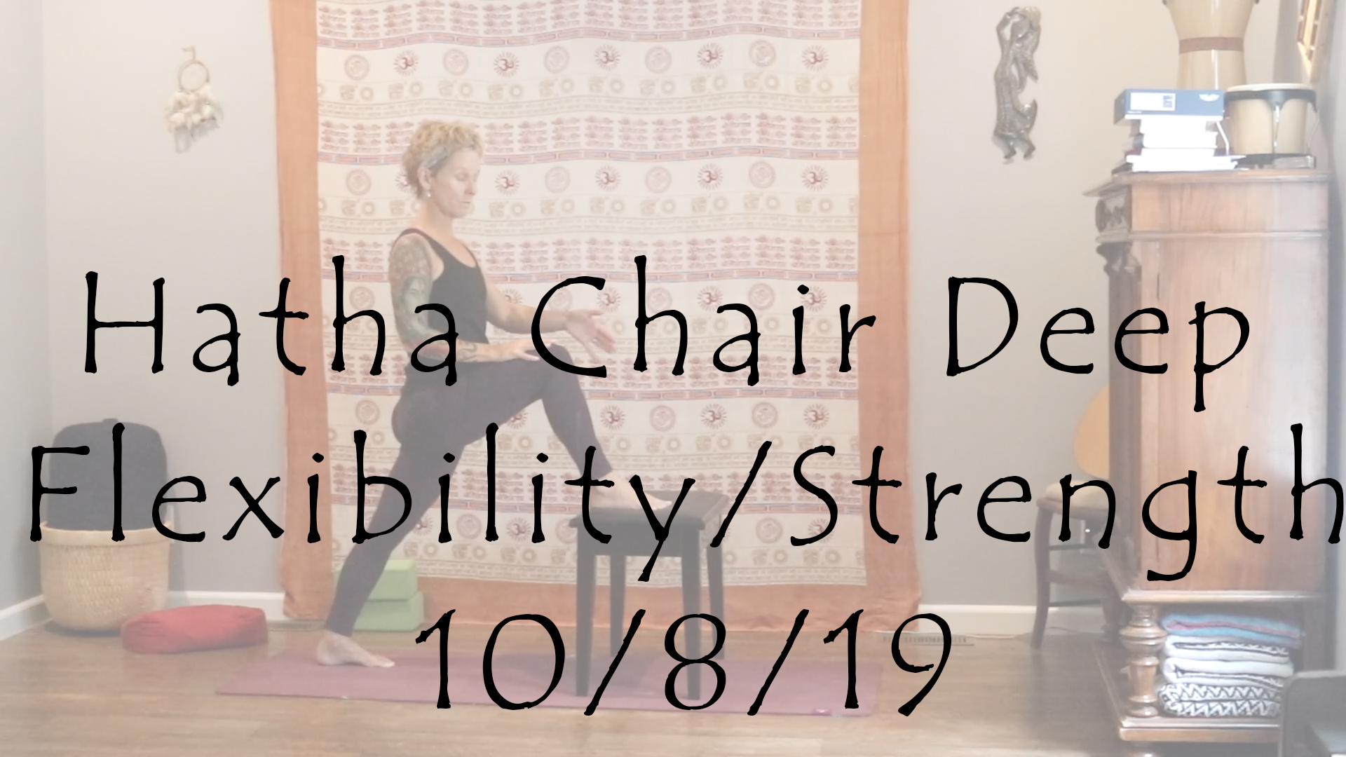 Hatha Chair Deep Flexibility & Strength – All Level