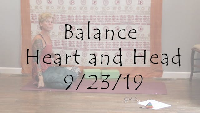 Yin to Balance Heart and Head
