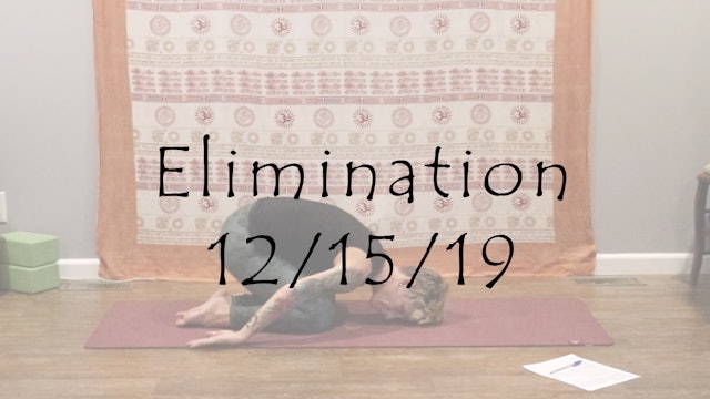 Elimination – All Level (kundalini)