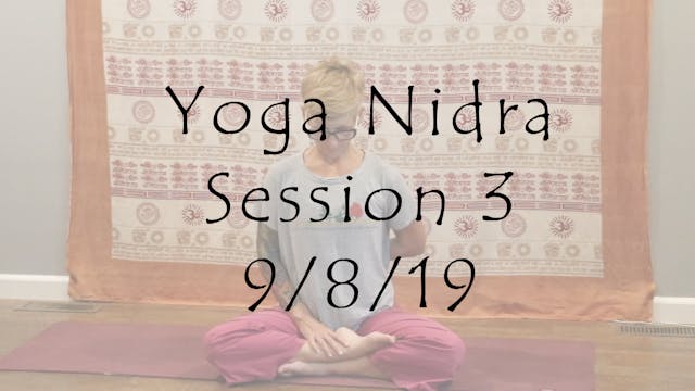 Yoga Nidra Session #3