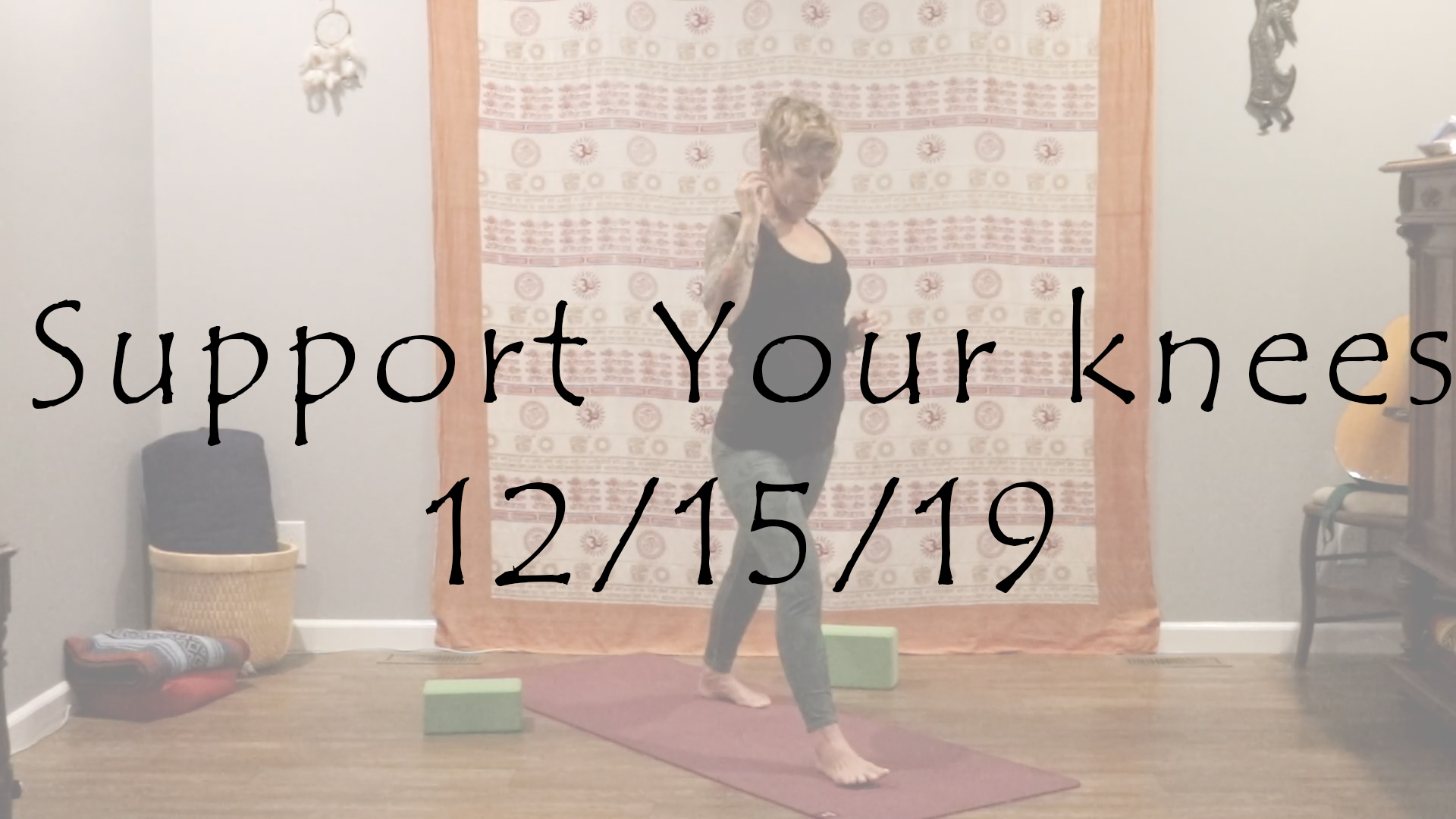 Support Your knees – All Level (Hatha)