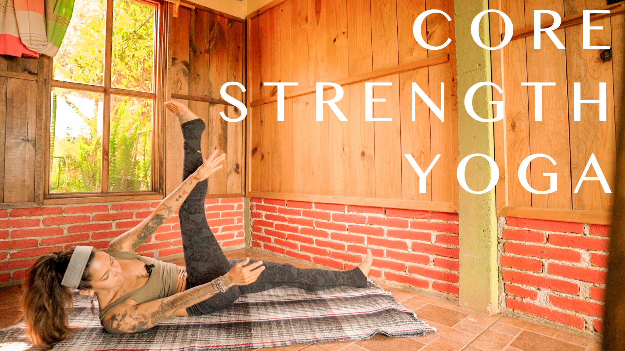 Core Strength Yoga Workout - 15 minute Ab & Core Yoga Flow