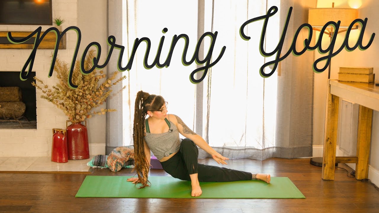 Morning Yoga for Beginners - 15 min Gentle Full Body Morning Workout