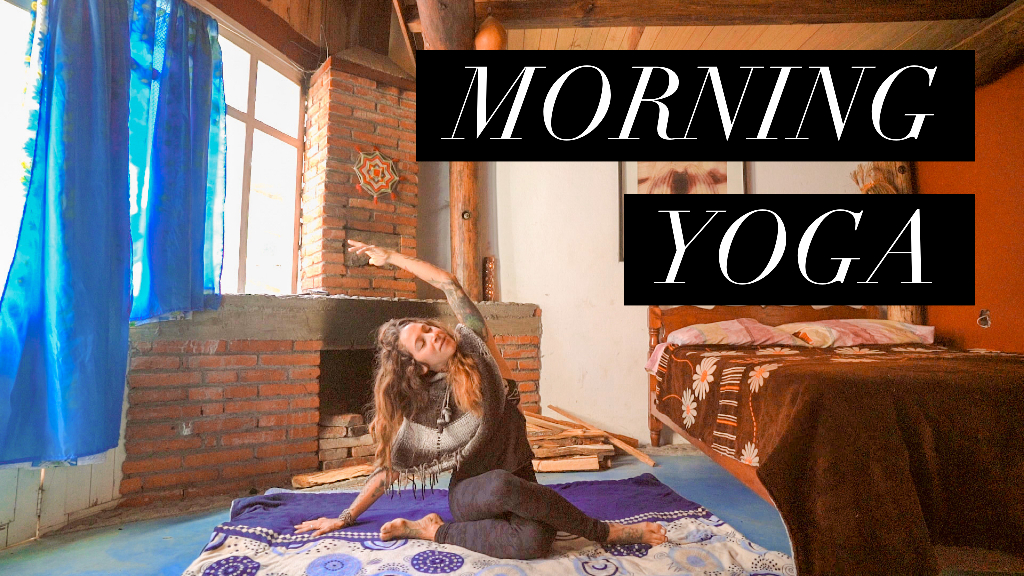 Morning Yoga for Beginners - Full Body Gentle, Restorative & Self Resourcing