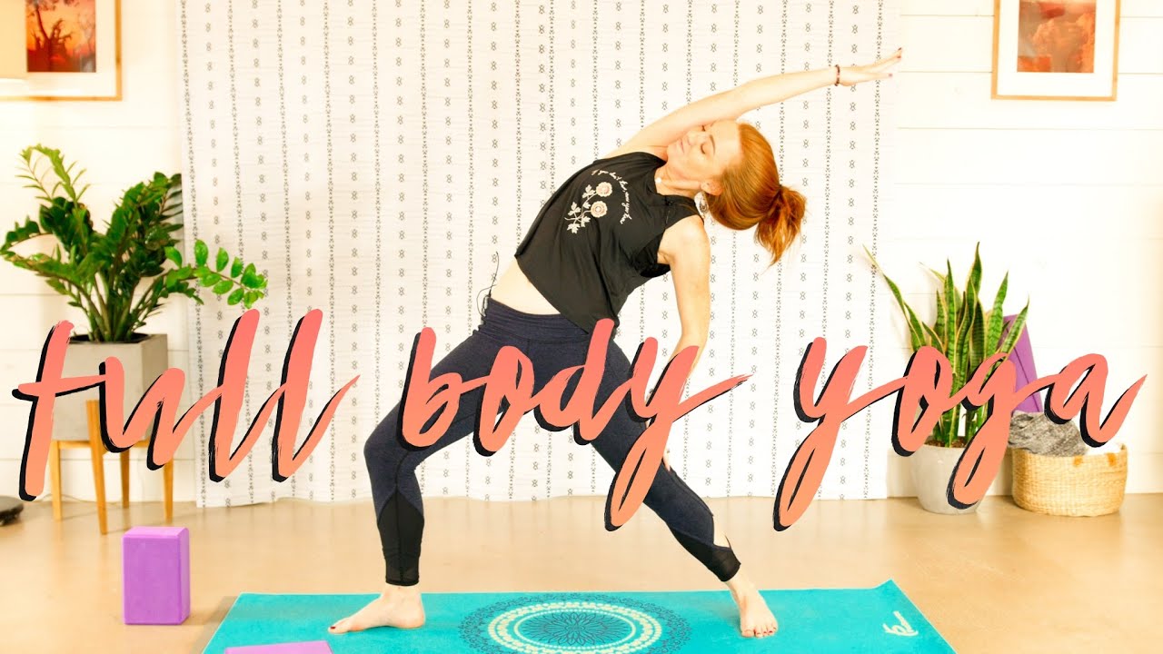 Full Body Yoga - Strength & Flexibility Yoga Workout & Deep Total Body Stretch