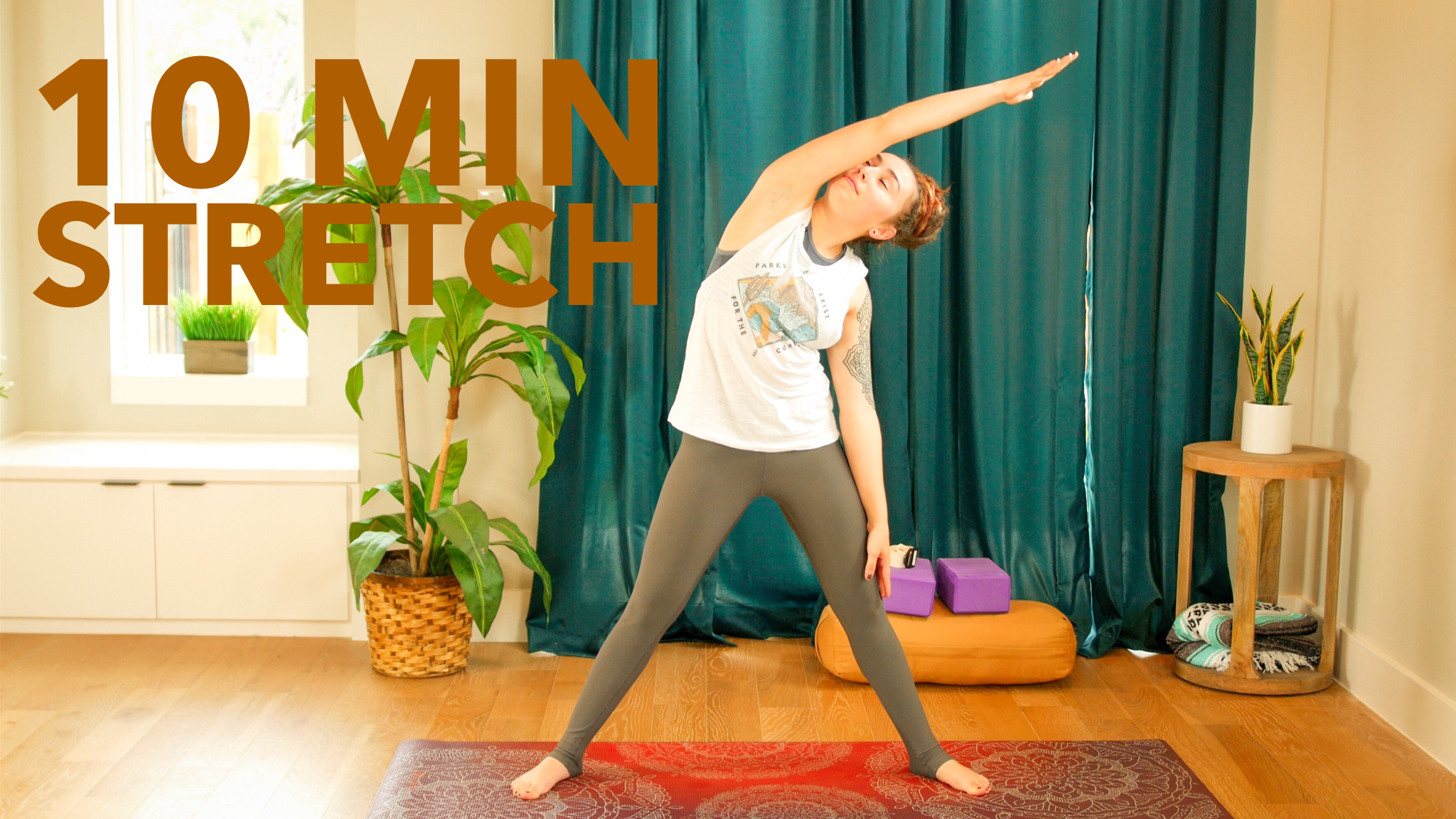 Morning Yoga - 10 min Full Body Stretch Routine for Beginners