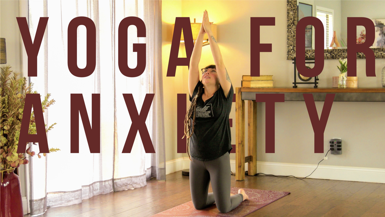 Yoga for Stress and Anxiety - Breathing Exercises & Deep Stretch for Relaxing