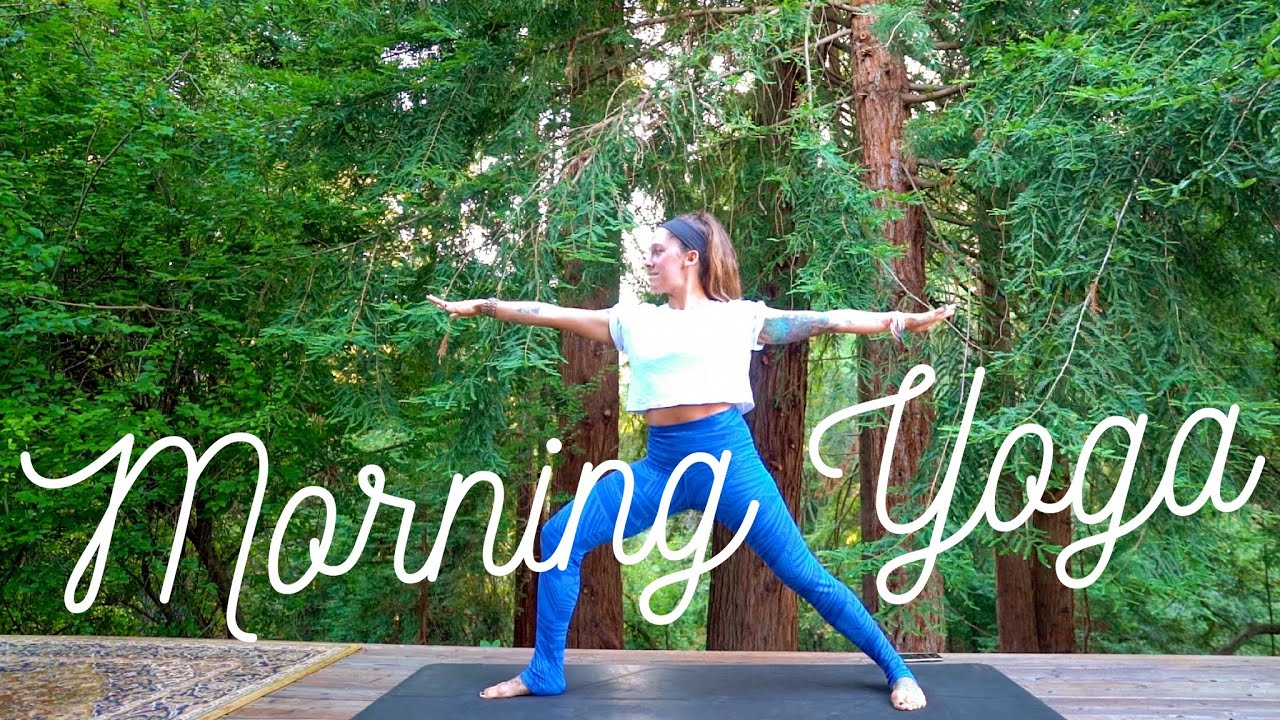 Morning Yoga - 15 min Full Body Stretch Routine for Energy