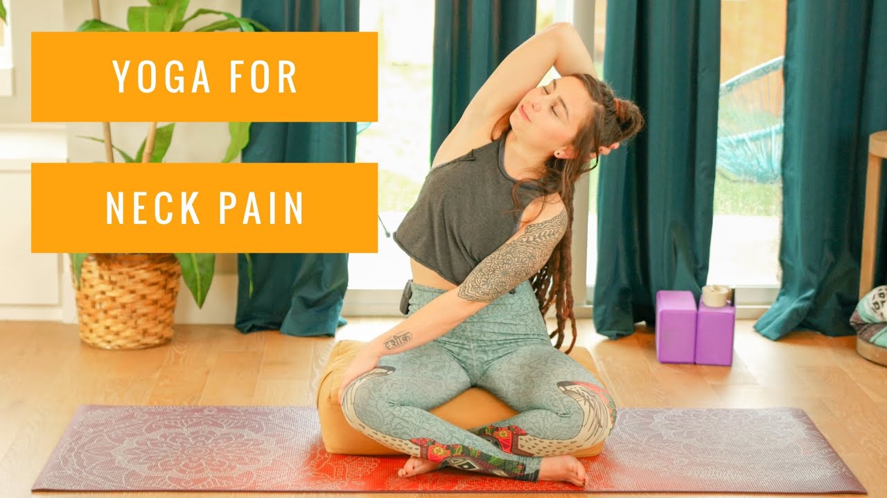 Yoga for Neck and Shoulders - Beginners Stretches for Neck Pain and Tension