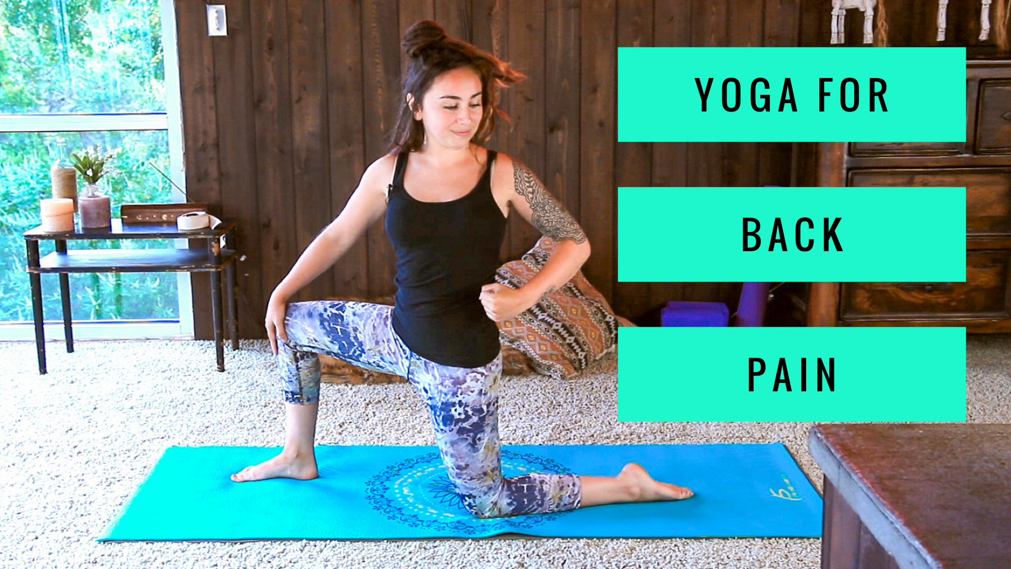 Yoga for Back Pain Relief - 20 Min Beginner Stretches for Back Pain Relief