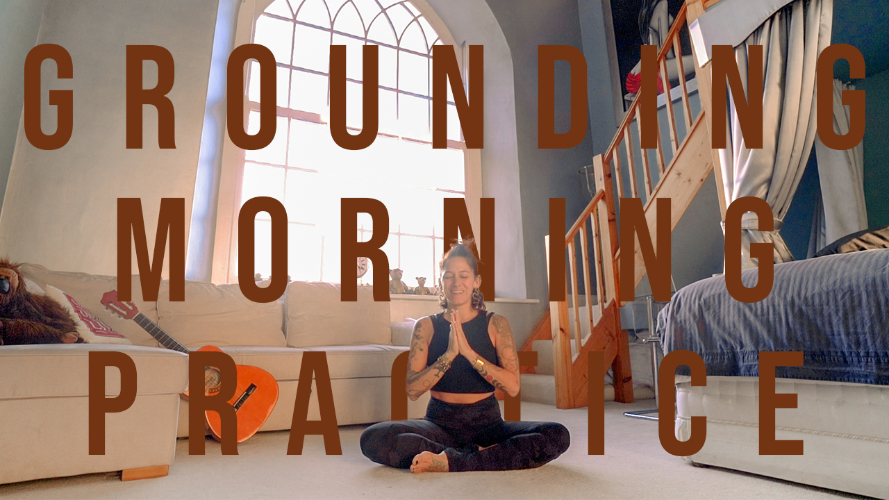 Morning Full Body Yoga - Grounding, Fiery & Awakening Morning Stretch Routine