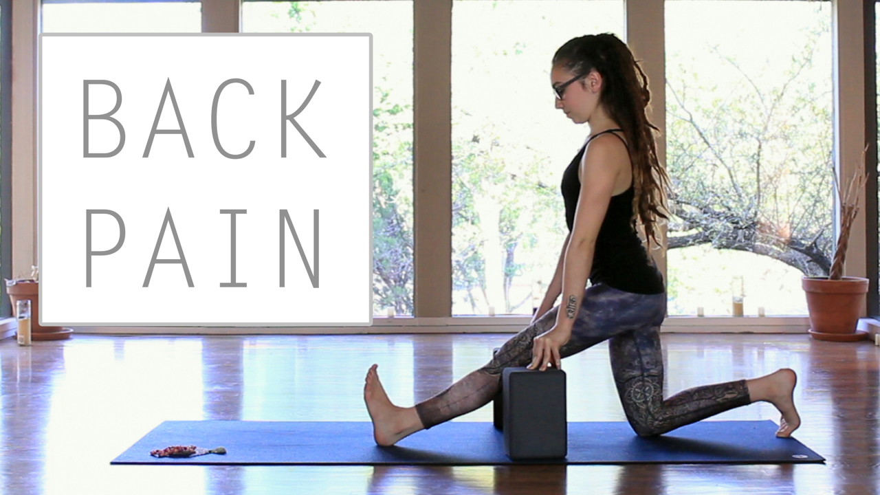 Yoga For Back Pain Relief - 20 Minute Beginner Stretches for Back Pain