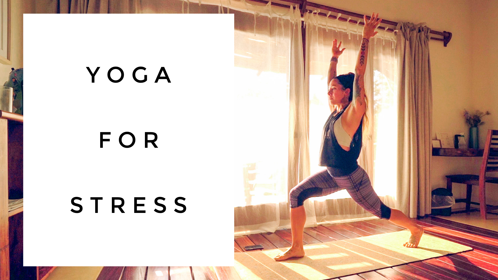 Yoga for Stress & Anxiety - 20 min Full Body Deep Stretch