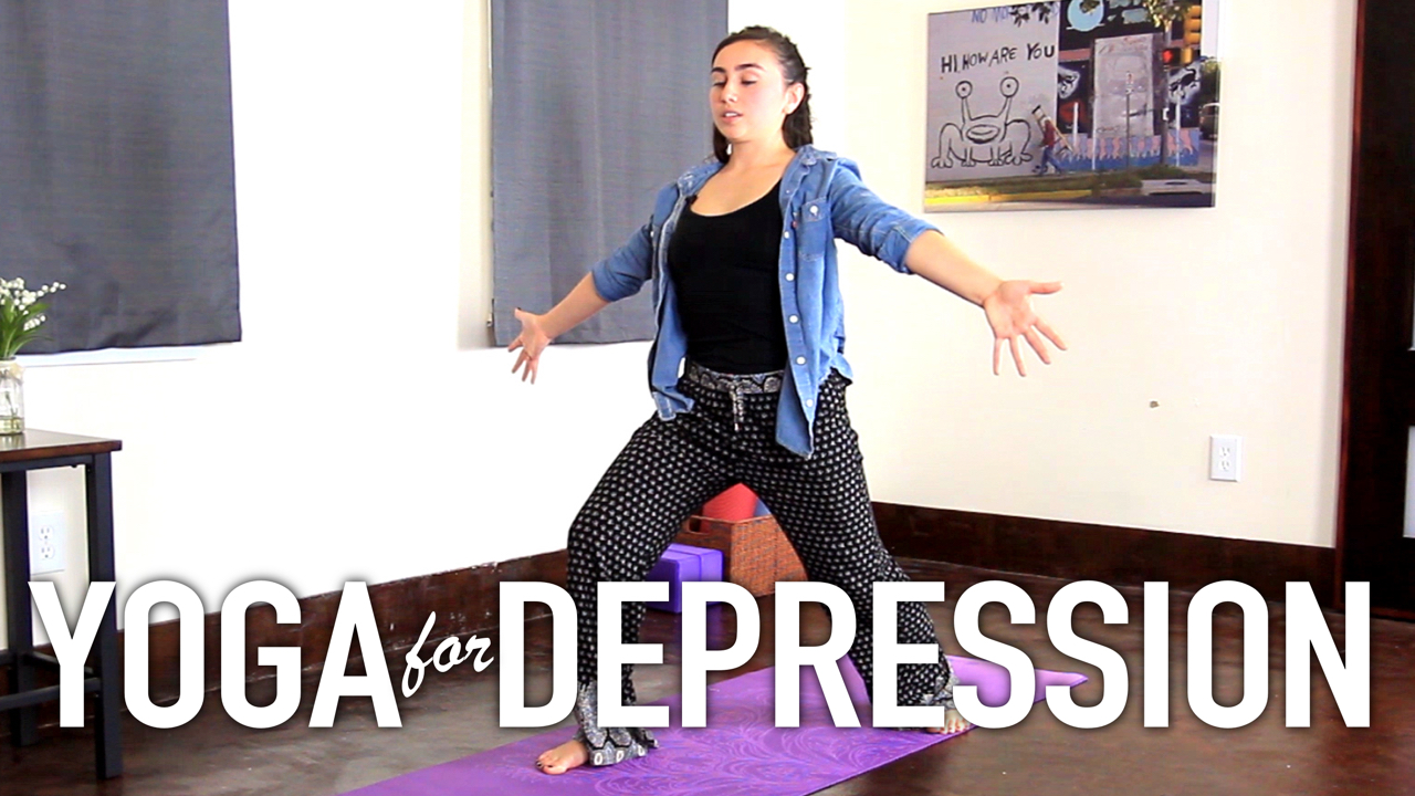 Yoga for Depression - Stress & Anxiety Relief Flow for Beginners
