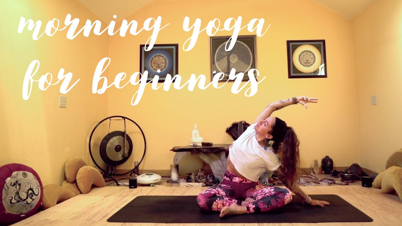 Morning Yoga for Beginners - 15 min Full Body Energizing Total Body Stretch