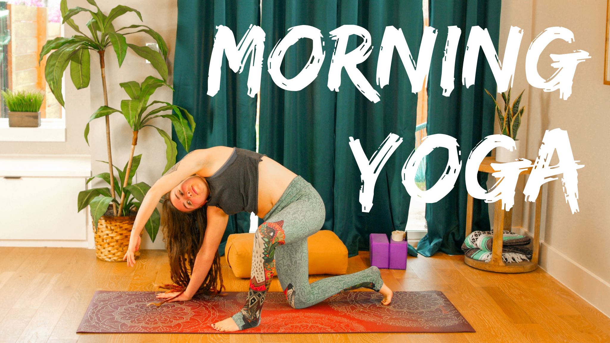 Morning Yoga - Short & Sweet Full Body Sequence for Energy || 10 mins