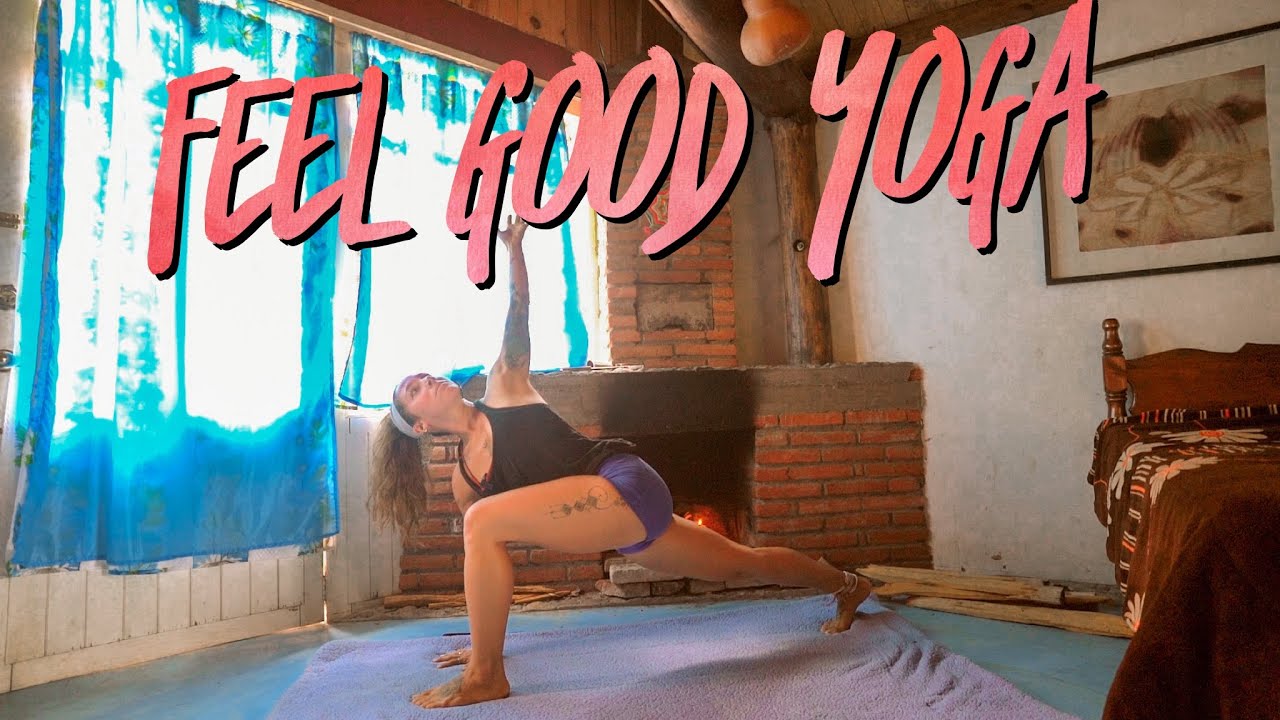 Morning Yoga - 20 min Fun, Energizing, Full Body Feel Good Yoga Stretch