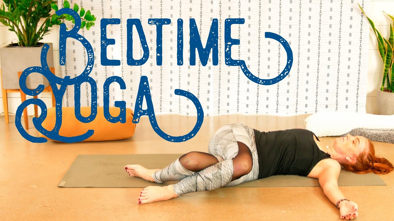 Yoga for Bedtime - 20 min Relaxing Flow for Stress, Anxiety, or Insomnia
