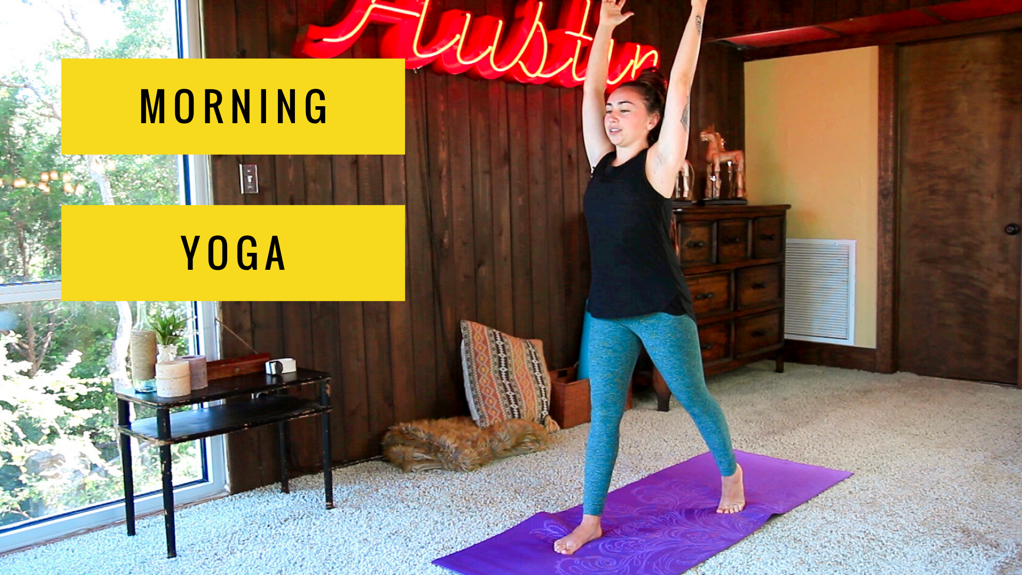 10 min Morning Full Body Yoga Stretch and Workout