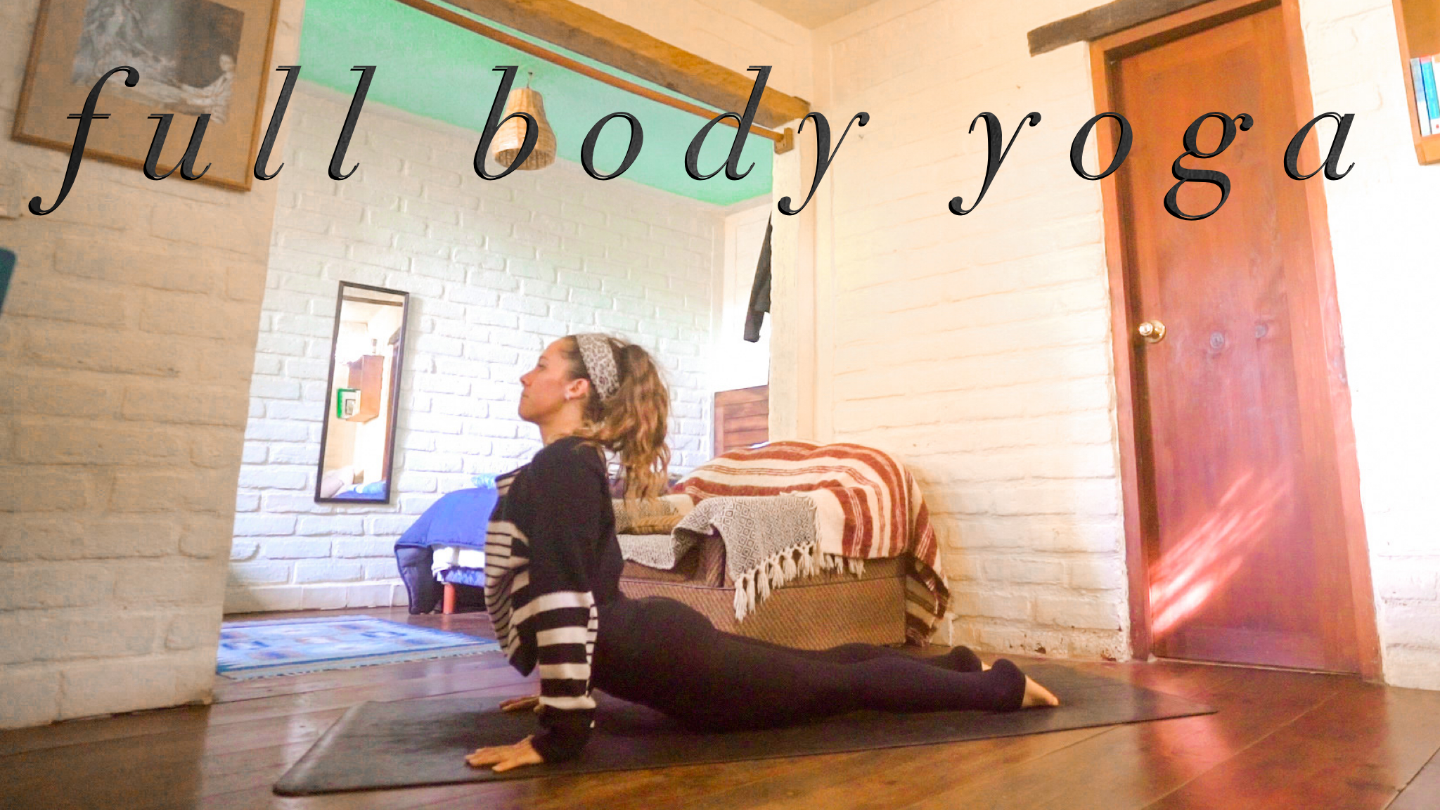 Full Body Morning Yoga for Beginners - 30 min Total Body Gentle Stretch Flow