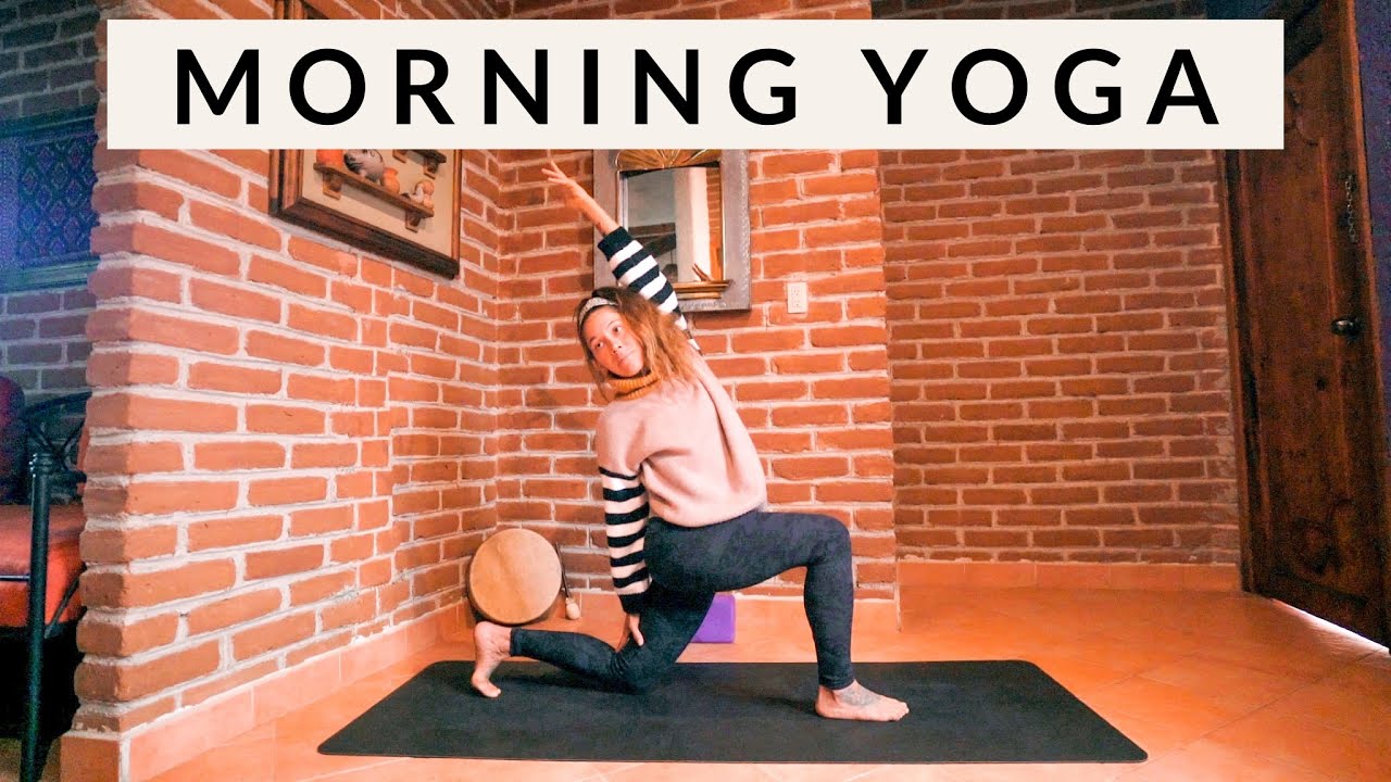 Morning Yoga - 30 min Full Body Stretch Yoga Workout for Grounding & Relaxing