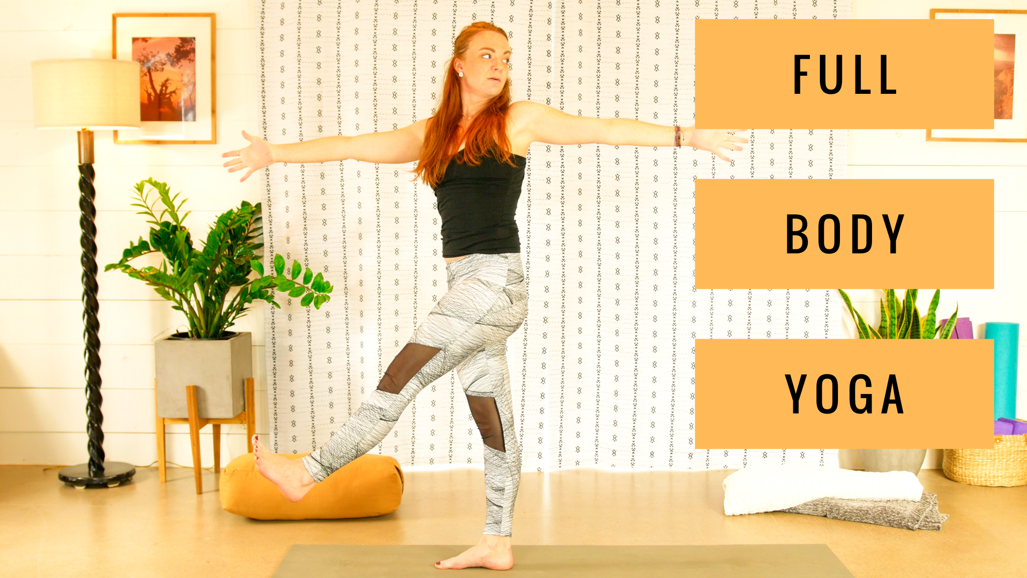 Full Body Yoga - 20 min At Home Yoga Flow for Manifestation for Beginners