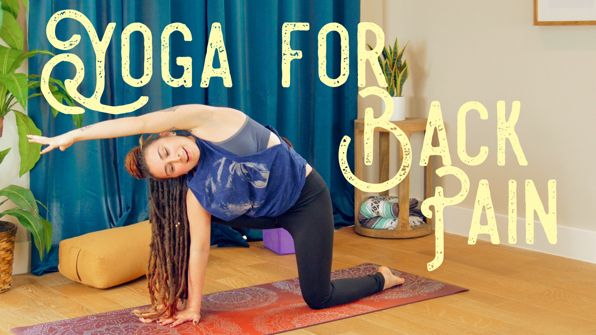 Yoga for Back Pain - Upper Back, Neck, and Shoulder Pain Relief for Beginners