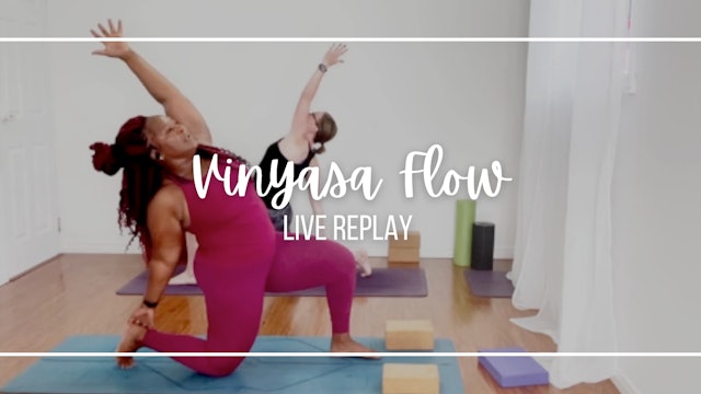 Vinyasa Flow with Insight Timer - Live Replay
