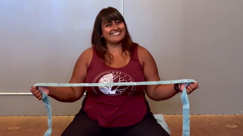 Shoulder Flossing with a Strap