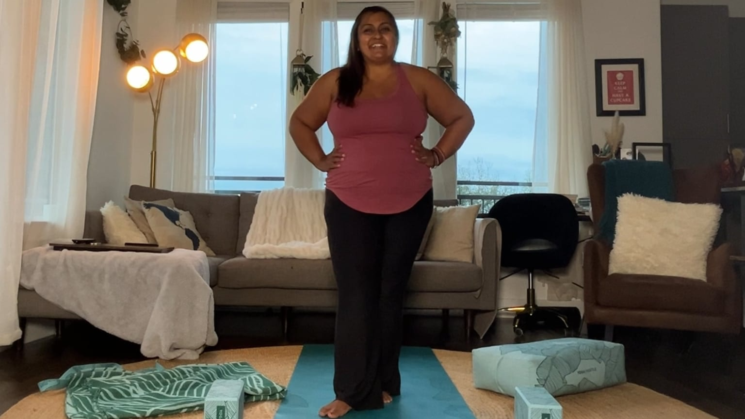 5 Min Pick-Me-Up Standing Flow