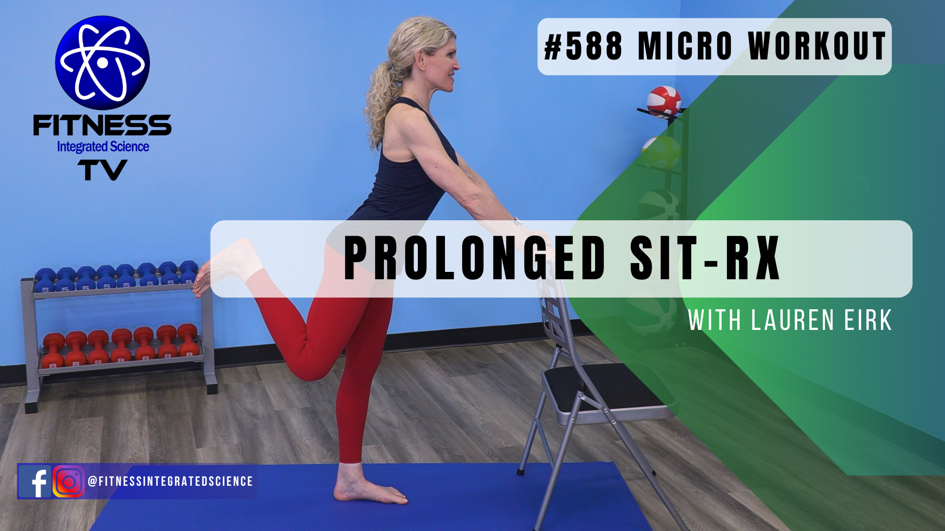 Video 588 | Prolonged Sit-Rx: Micro Workout (10 mins) with Lauren Eirk