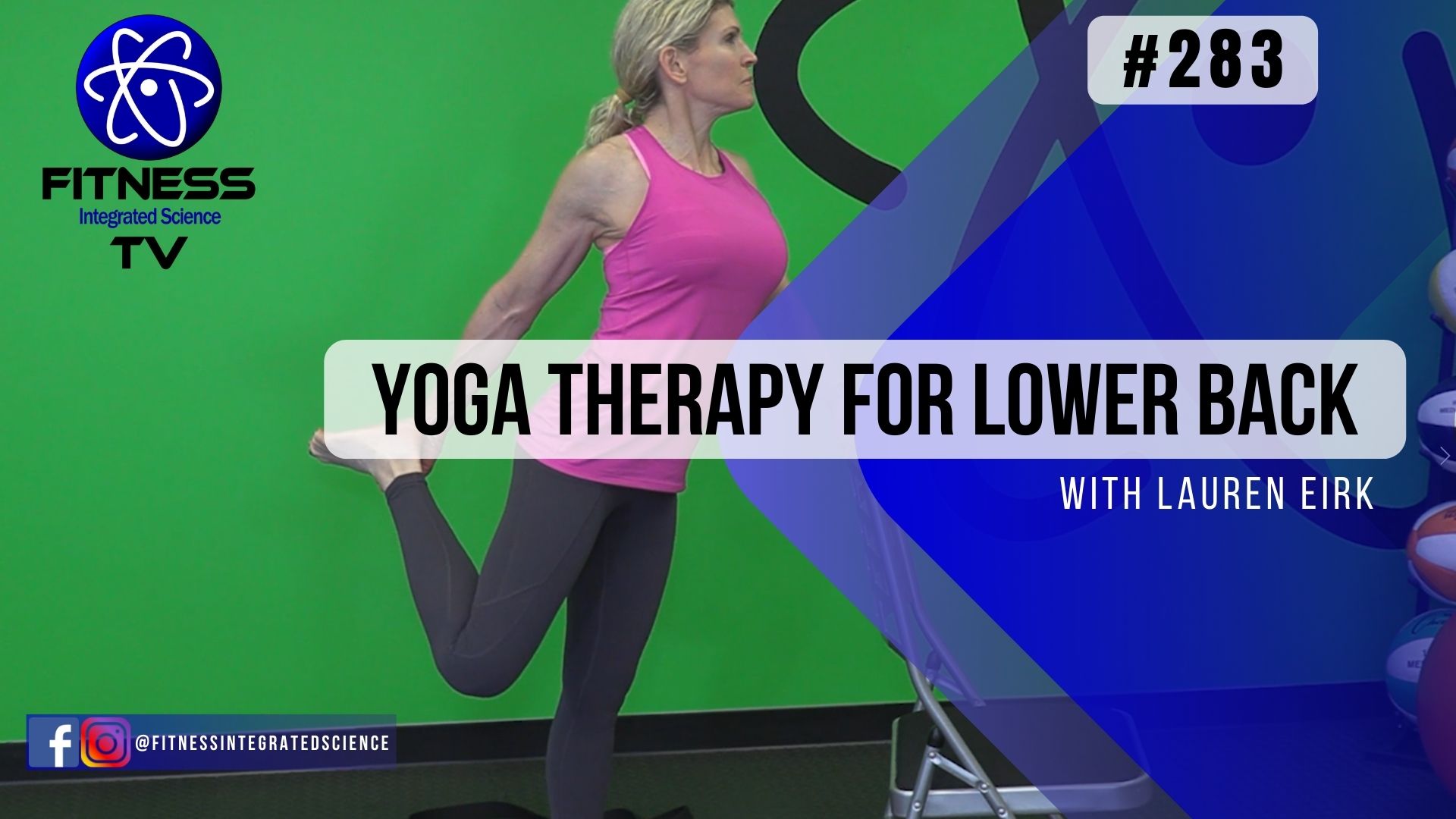 Video 283 | Yoga Therapy for the Lower Back (30 Minutes) with Lauren Eirk