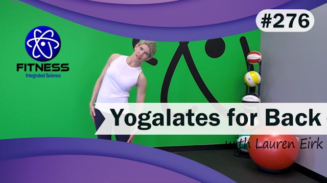 Video 276 | Yogalates for the Back (3...