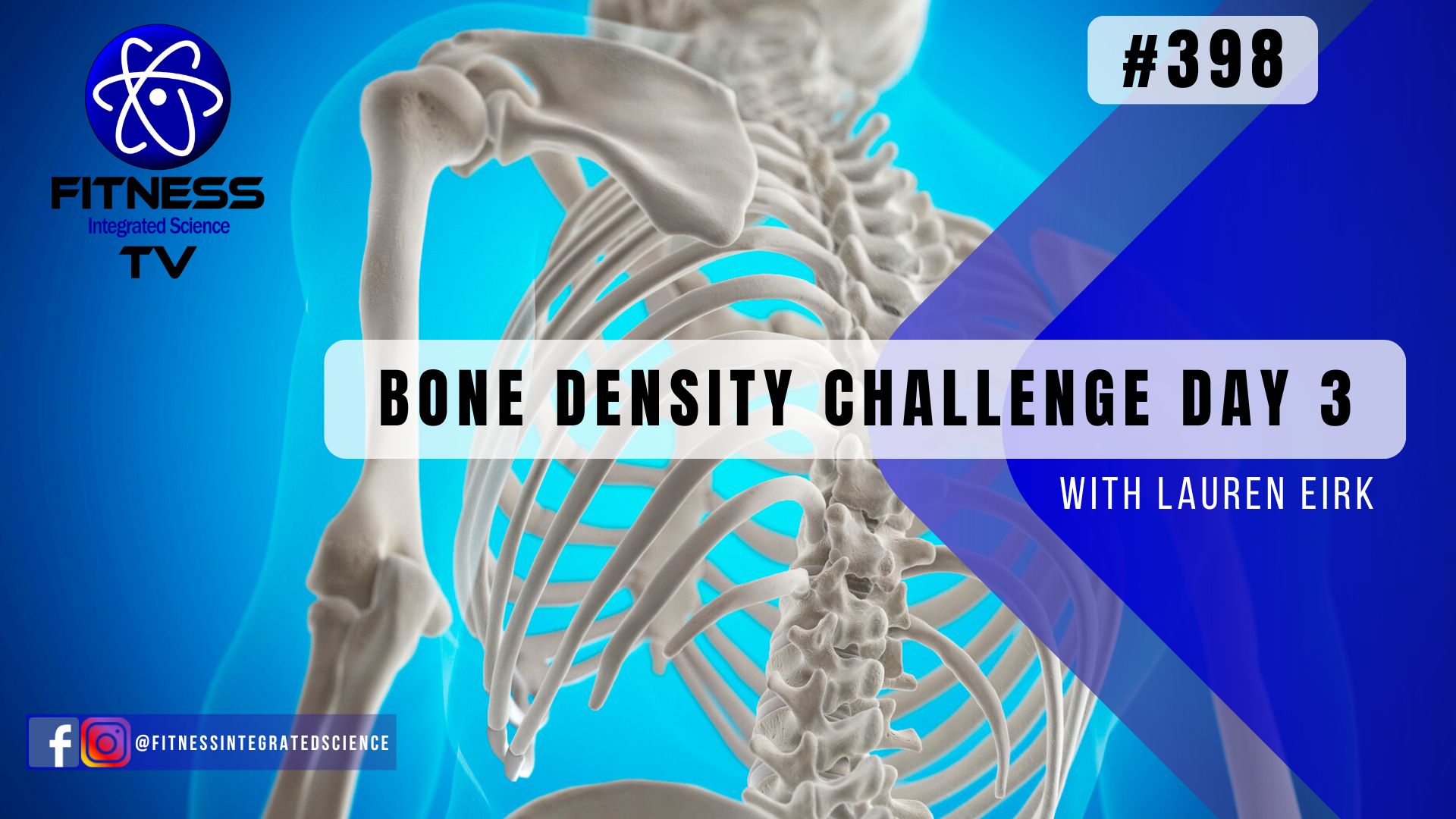 Video 398 | Bone Density Challenge Day Three (30 minutes) with Lauren Eirk
