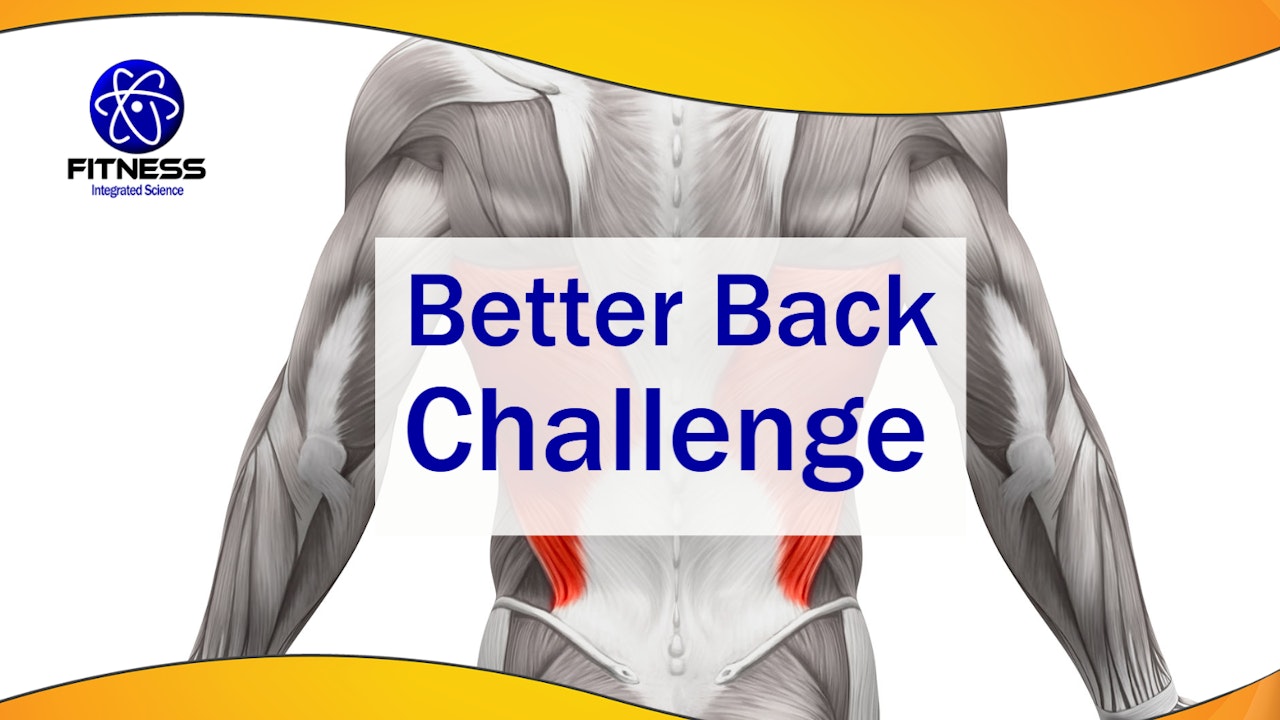 5 Day Better Back Challenge