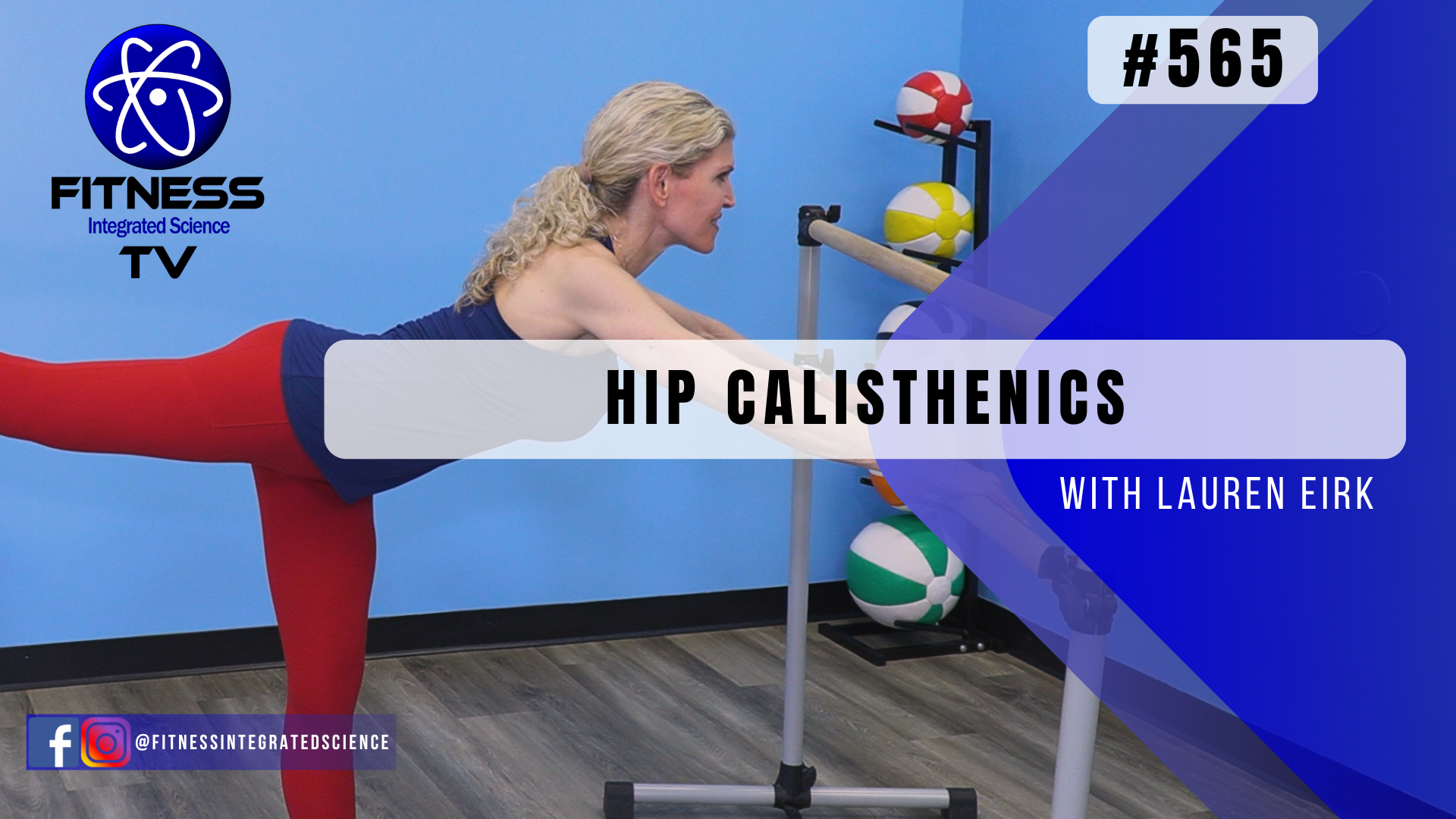 Video 565 | Hip Calisthenics (60 minutes) with Lauren Eirk