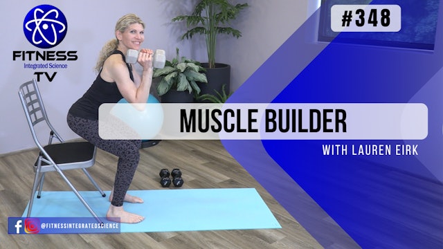 Video 348 | Muscle Builder (30 minute workout) with Lauren Eirk