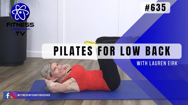 Video 635 | Pilates for Low Back (30 ...