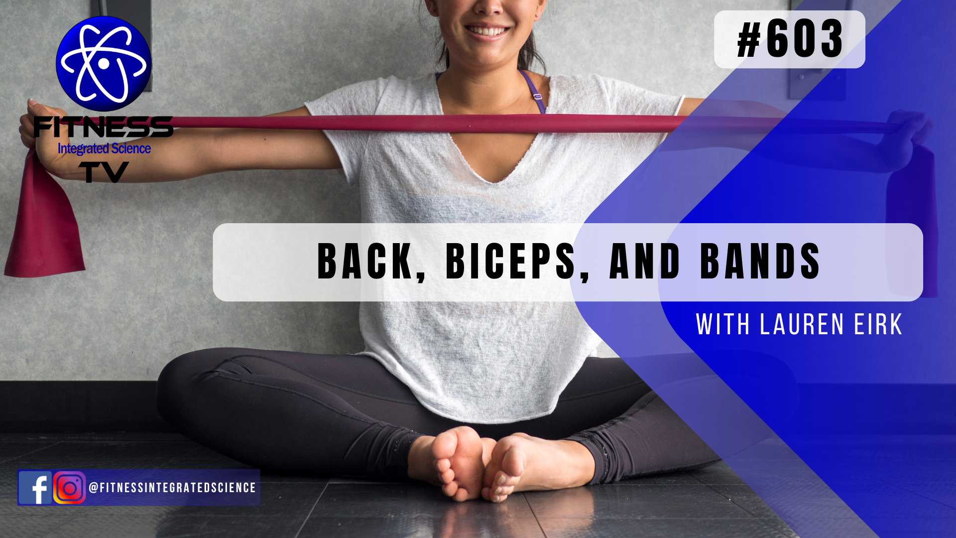 Video 603 | Back, Biceps, and Bands (30 Minutes) with Lauren Eirk