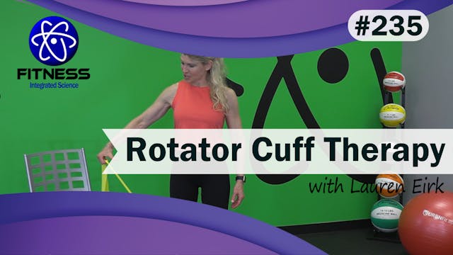 Video 235 | Rotator Cuff Therapy (30 ...