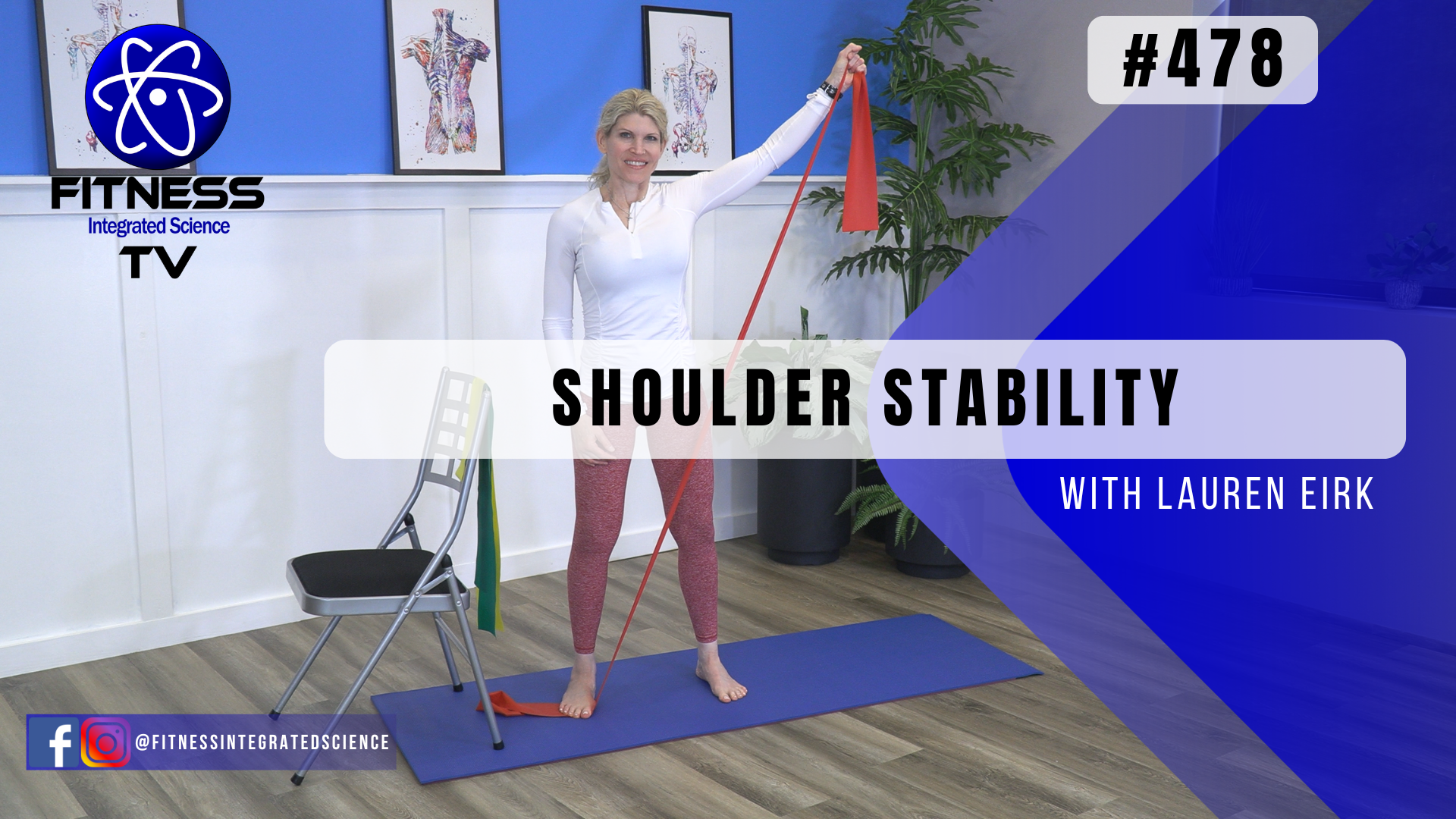Video 478 | Shoulder Stability (30 minutes) with Lauren Eirk