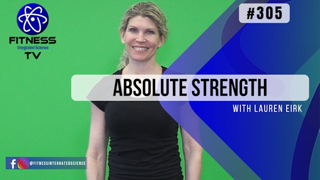 Video 305 | ABSolute Strength (30 Minute Workout) with Lauren Eirk