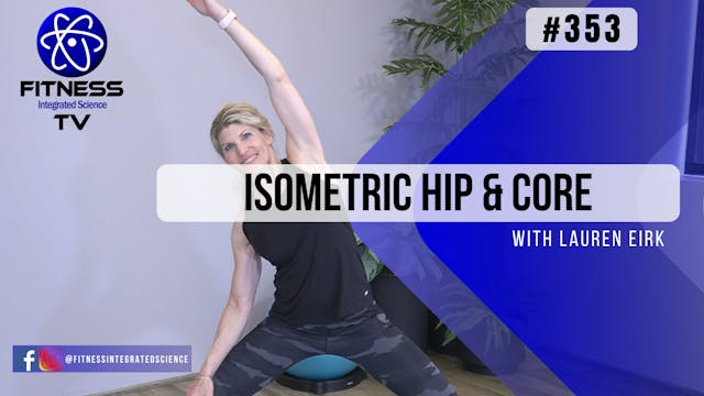 Video 353 | Isometric Hip & Core Boos...