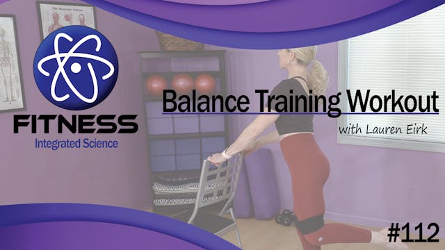 Video 112 | Balance Training Workout ...