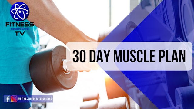 30 Day Muscle Plan