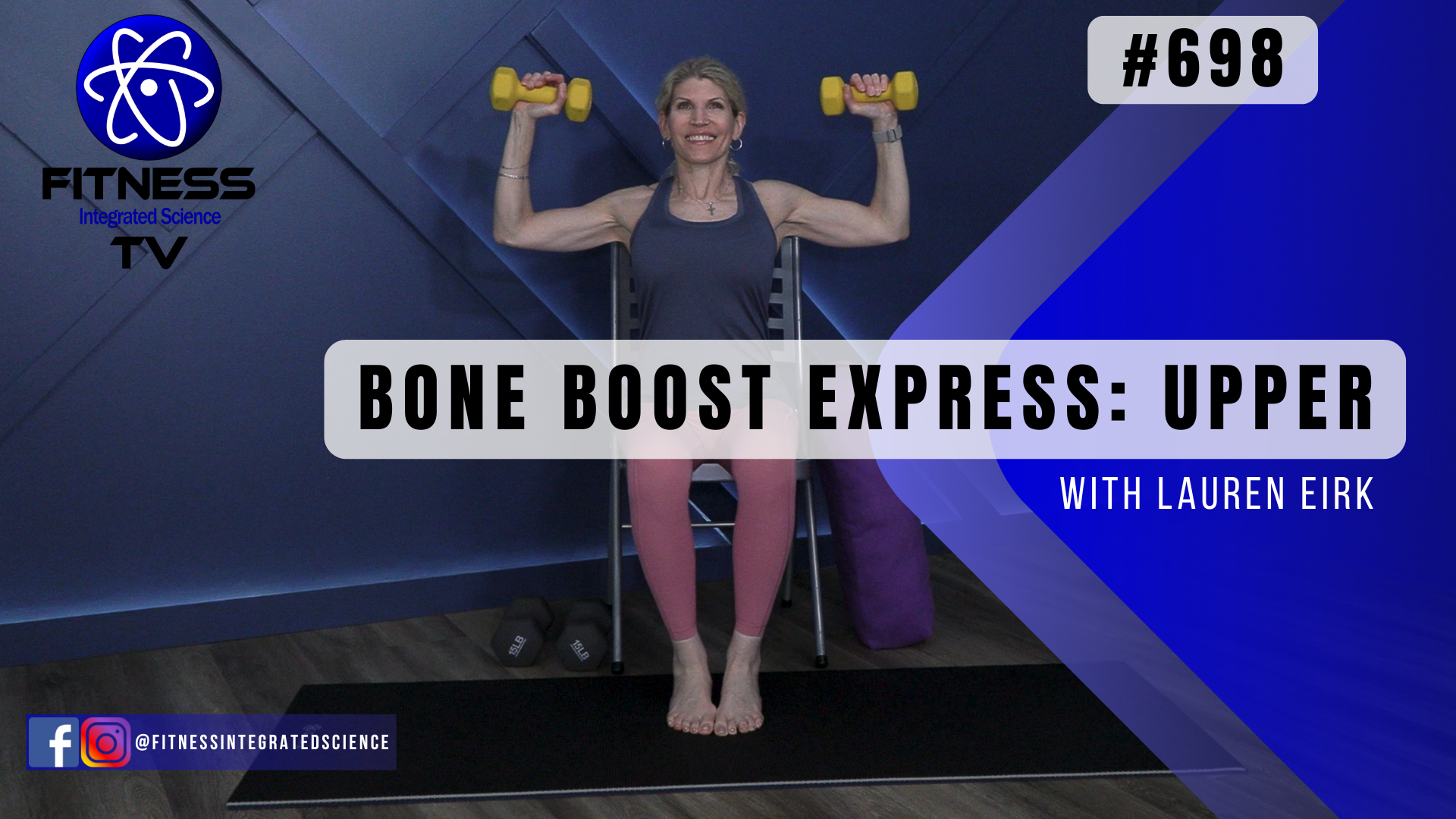 Video 698 | Bone Boost Express: Upper (15 mins) with Lauren Eirk
