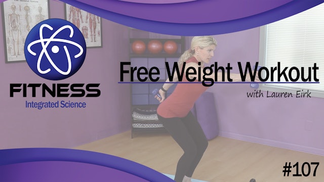 Video 107 | Free Weight Workout: Shoulder Edition (45 Minutes) with Lauren Eirk