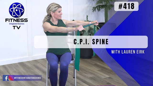 Video 418 | C.P.I. Spine (30 Minute Routine) with Lauren Eirk