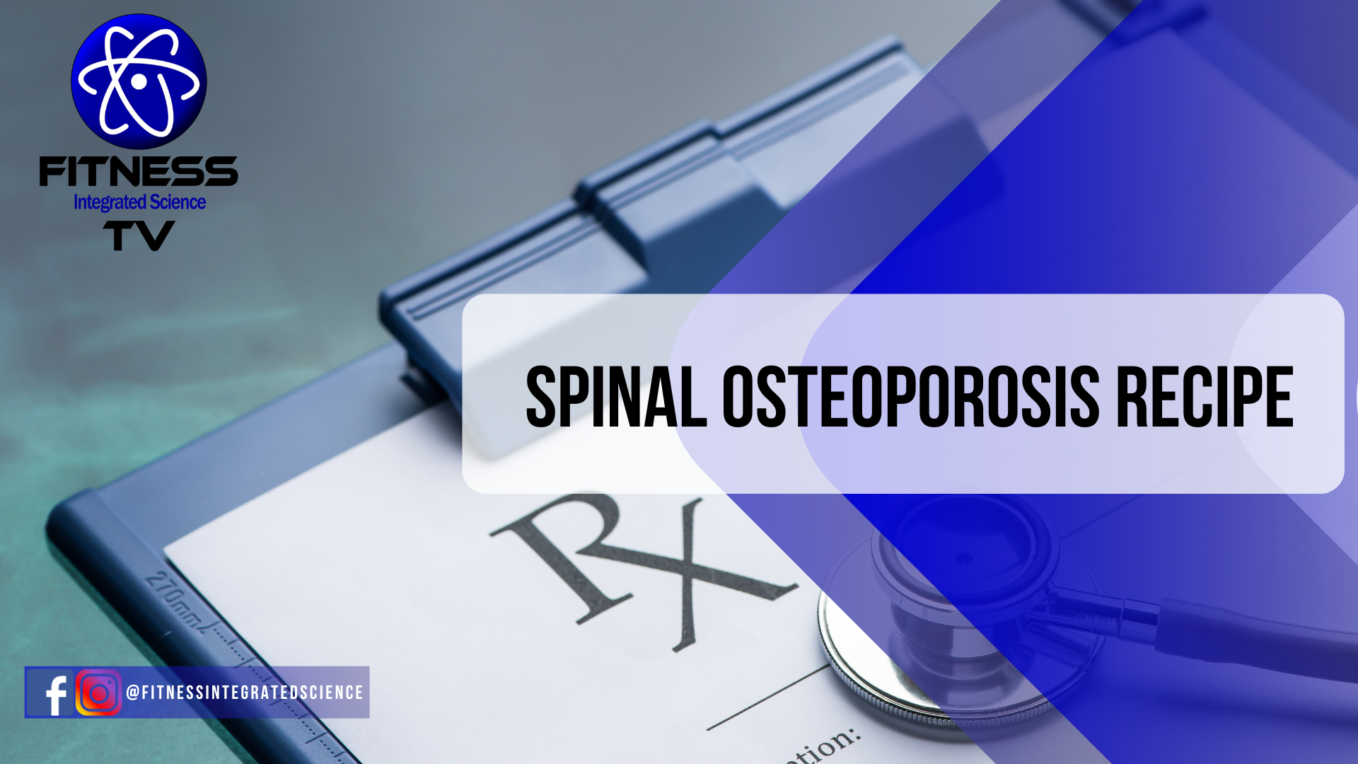 Spinal Osteoporosis Recipe